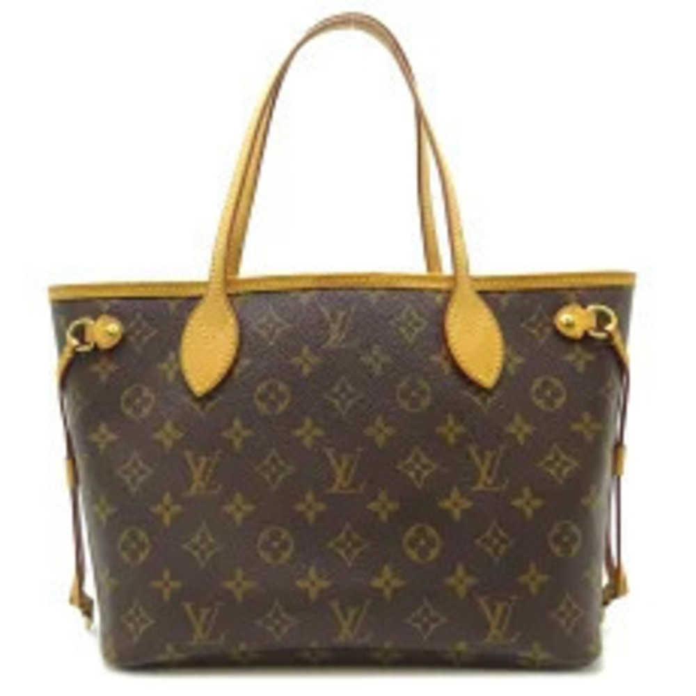 Louis Vuitton Neverfull Tote Bag Monogram Ebene Brown
